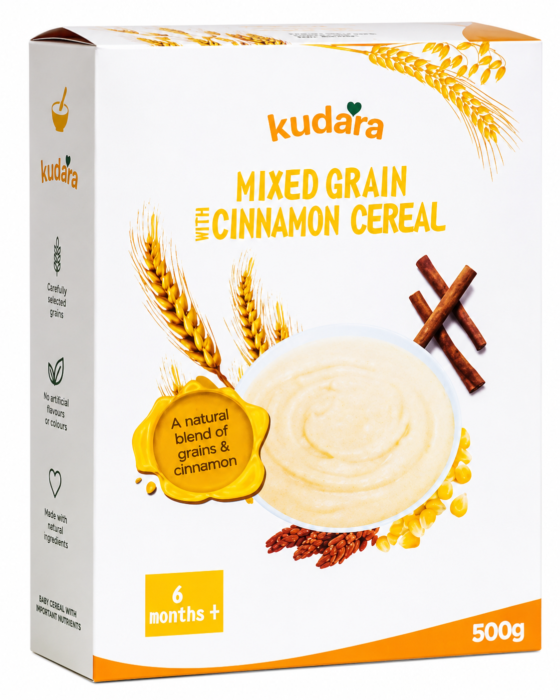 Kudara Oatmeal Cinnamon Cereal