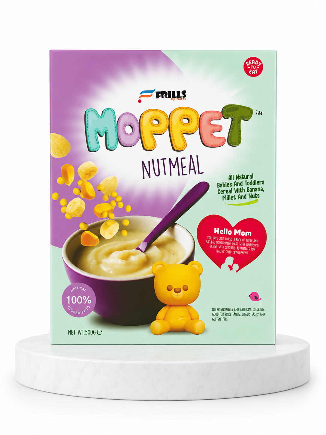 Moppet Instant Nutmeal Cereal