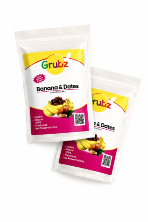BabyGrubz Banana and Dates Cereal