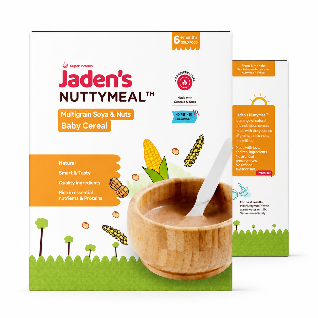 Jaden's Nuttymeal cereal