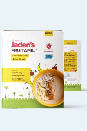 Jaden’s Fruitamil Instant cereal