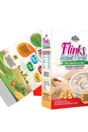 Flinks Rice and cashew Instant Cereal